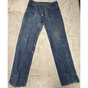 Levi 501xx Vintage Made In USA Button Fly Jeans 32x32 (measures 30.5x28)